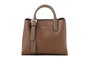 Vince Camuto Bolso de Piel de Polivinilo Mink - Elegante y Sofisticado, 36x11x26 cm, Color Visón